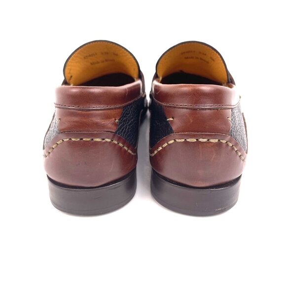 Johnston & Murphy Flex Tassel Loafers Sheepskin Insole Size 9M Made in Brazil - Picture 6 of 13